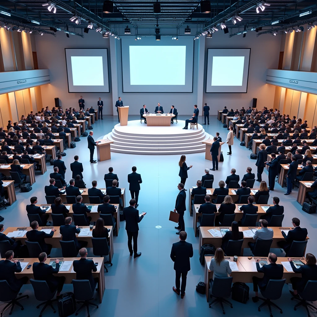 Corporate conference photography